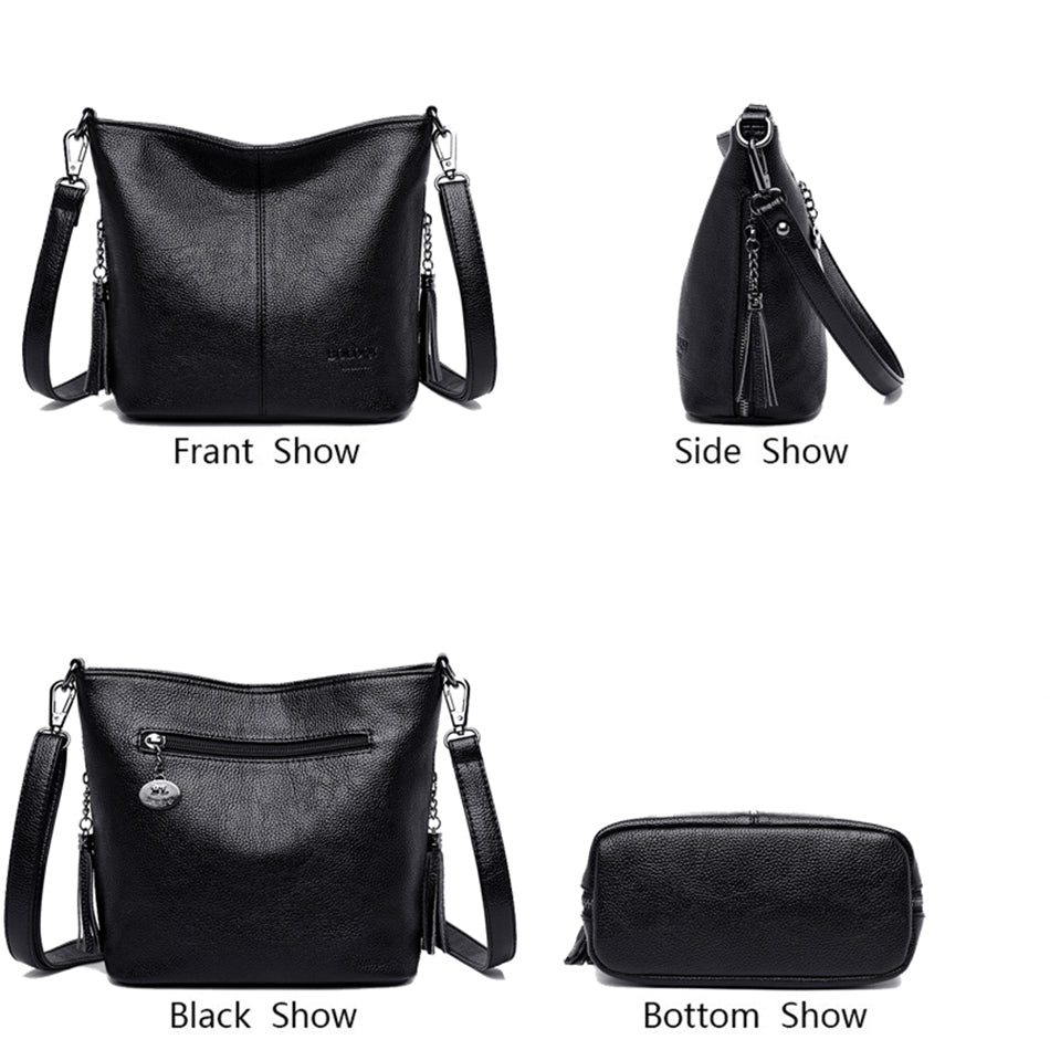 Luxury PU Leather Crossbody Shoulder Bags for Women