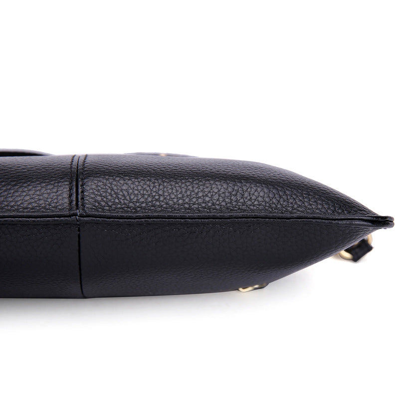 Genuine Leather Candy Color Day Clutches & Crossbody Bags